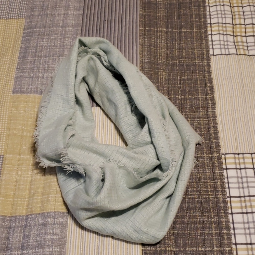 Mint colored scarf